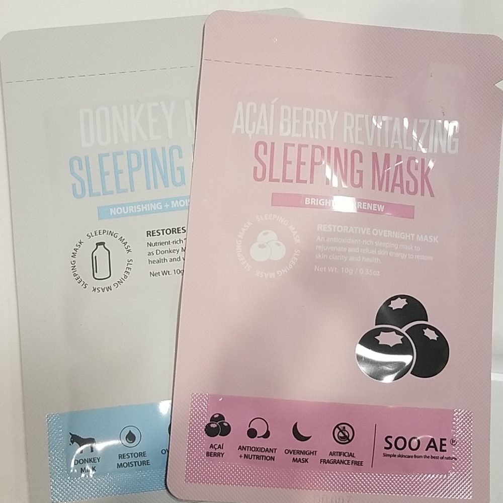 Set of 2 Sleeping Masks